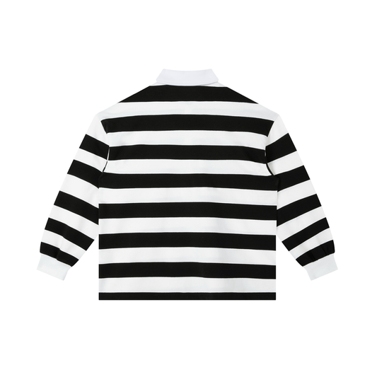 Bangonetime Block Stripe Polo Shirt
