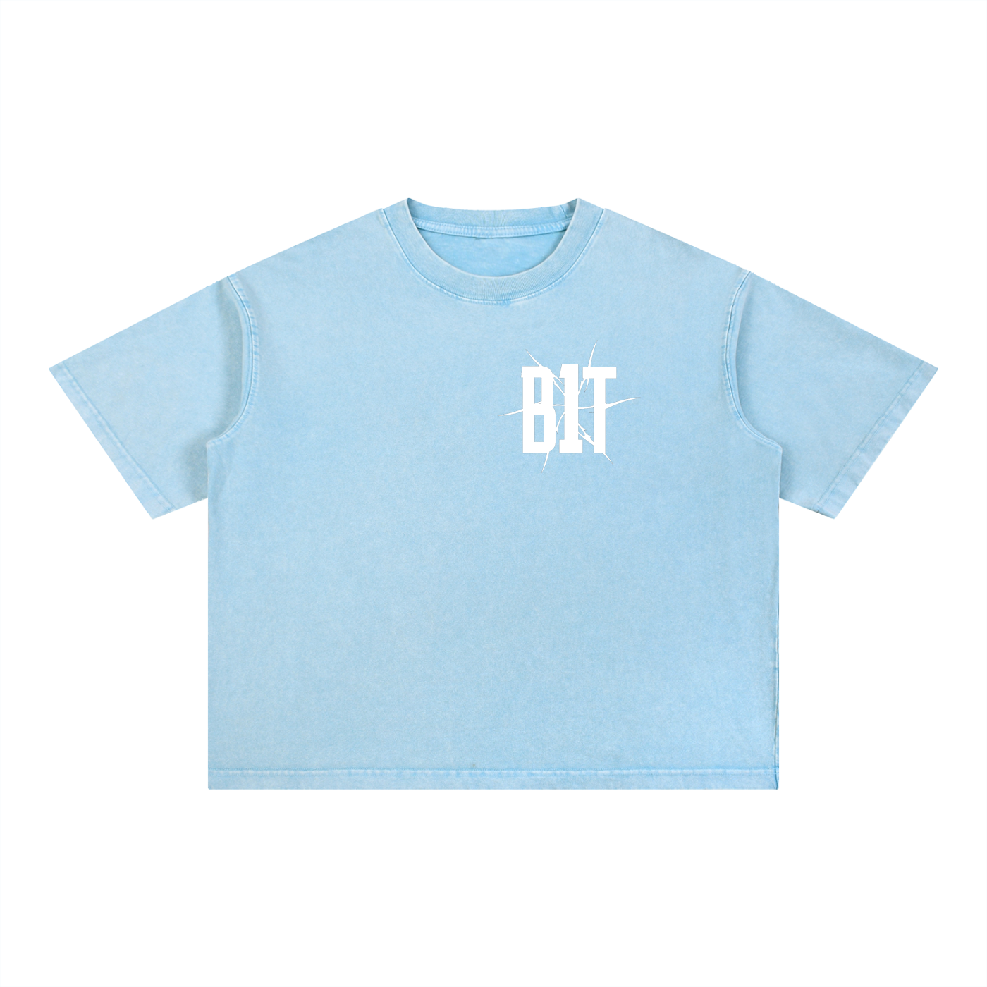 B1T Mineral Wash Boxy Cotton T-Shirt