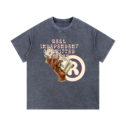 RICH Waffle Knit T-Shirt