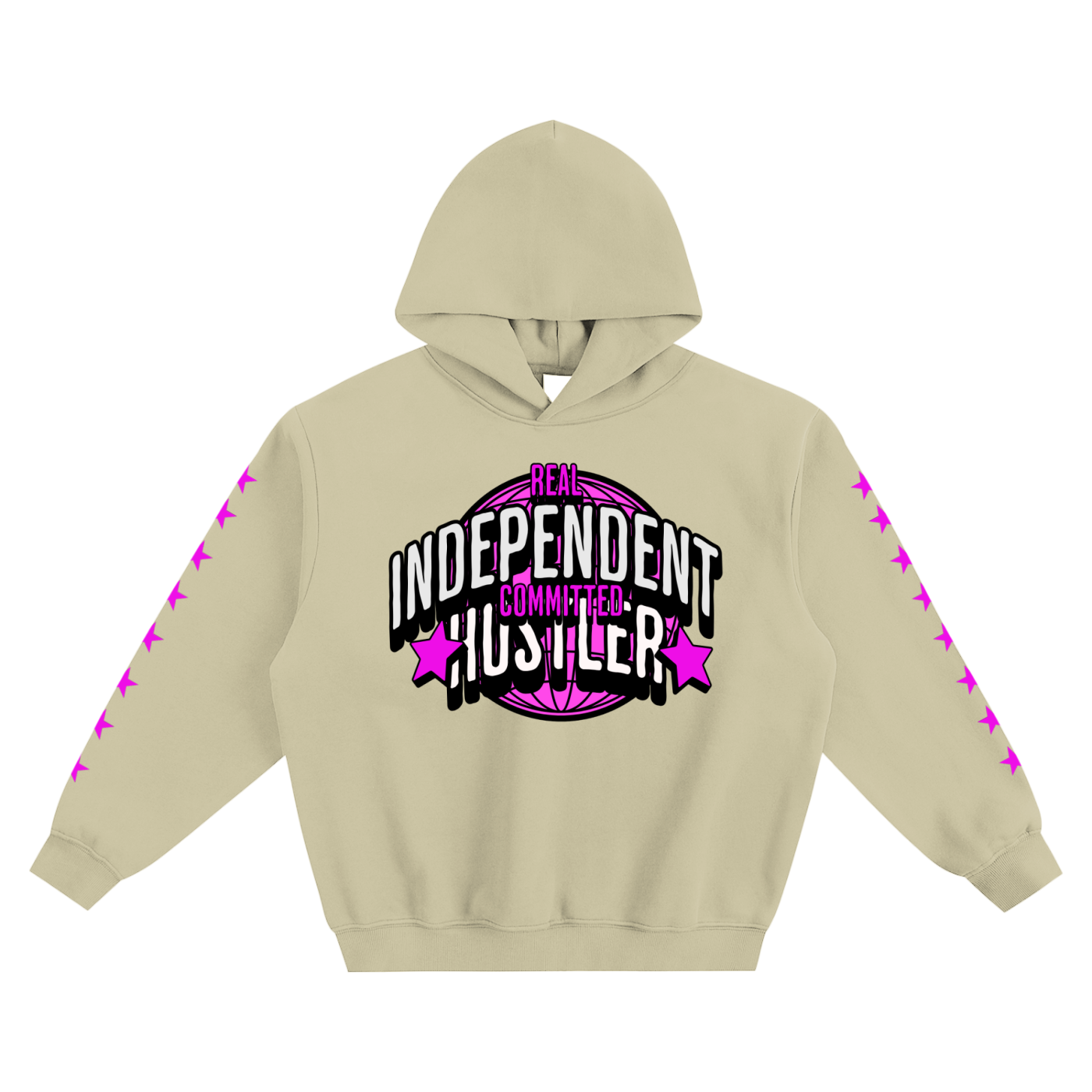 Rich Fleeced Boxy Hoodie
