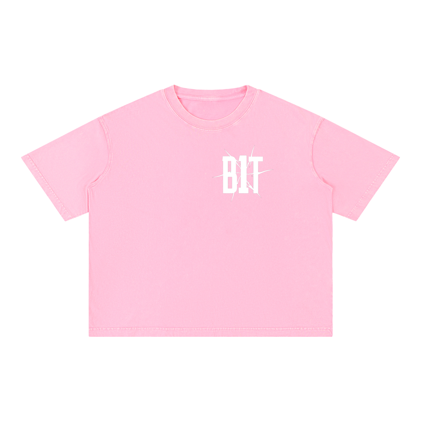 B1T Mineral Wash Boxy Cotton T-Shirt