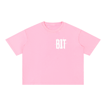 B1T Mineral Wash Boxy Cotton T-Shirt