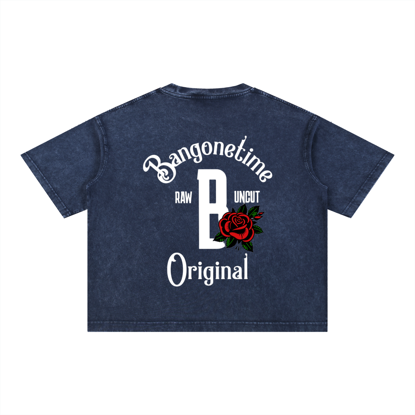 B1T Mineral Wash Boxy Cotton T-Shirt