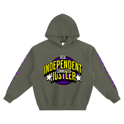 Rich Fleeced Boxy Hoodie