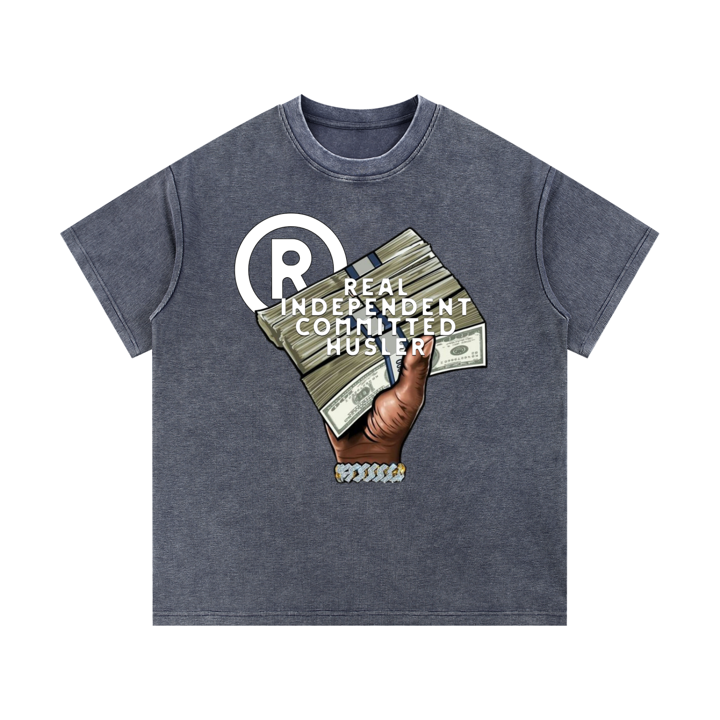 RICH Waffle Knit T-Shirt
