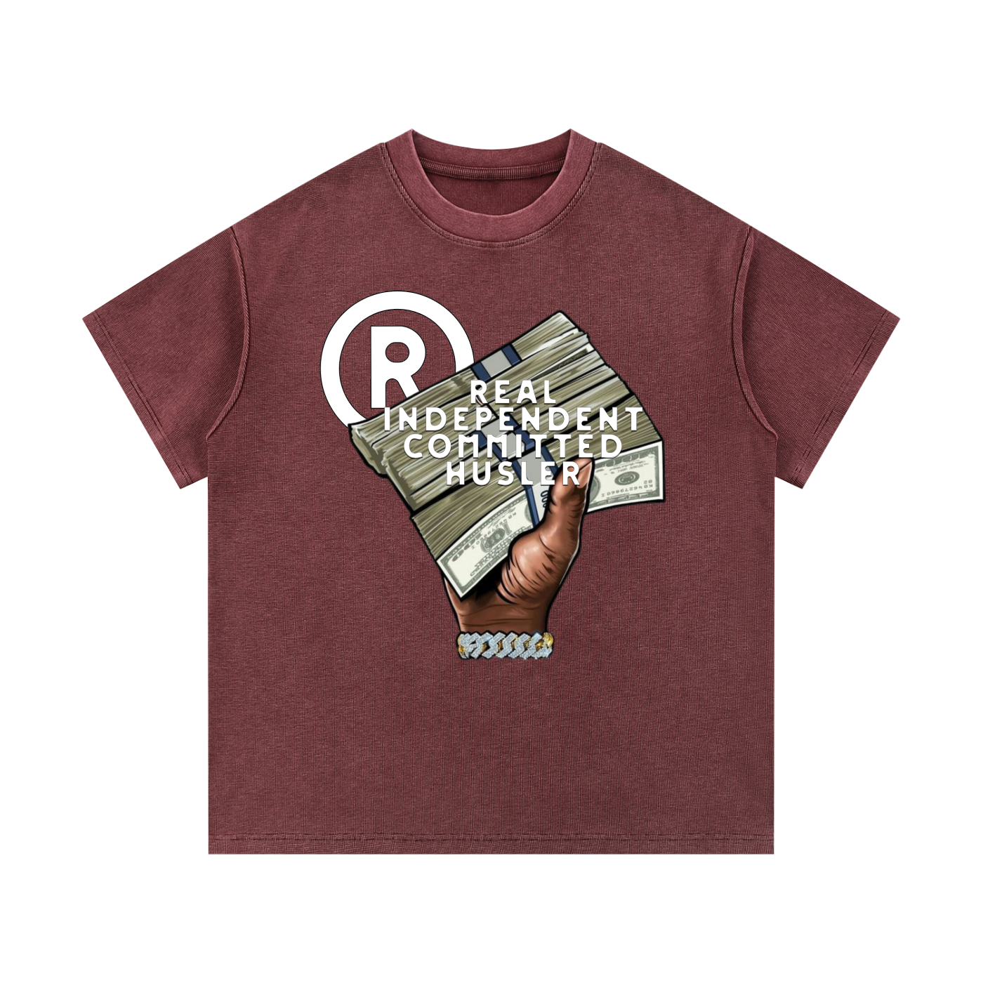 RICH Waffle Knit T-Shirt