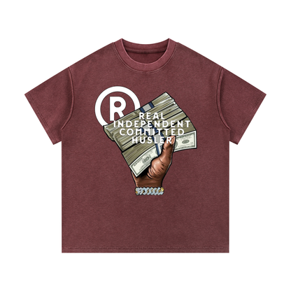 RICH Waffle Knit T-Shirt