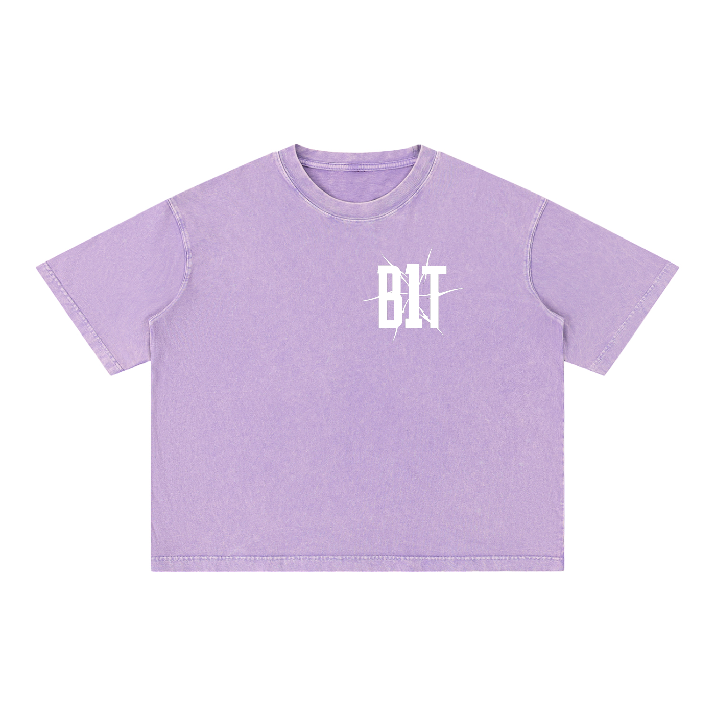 B1T Mineral Wash Boxy Cotton T-Shirt