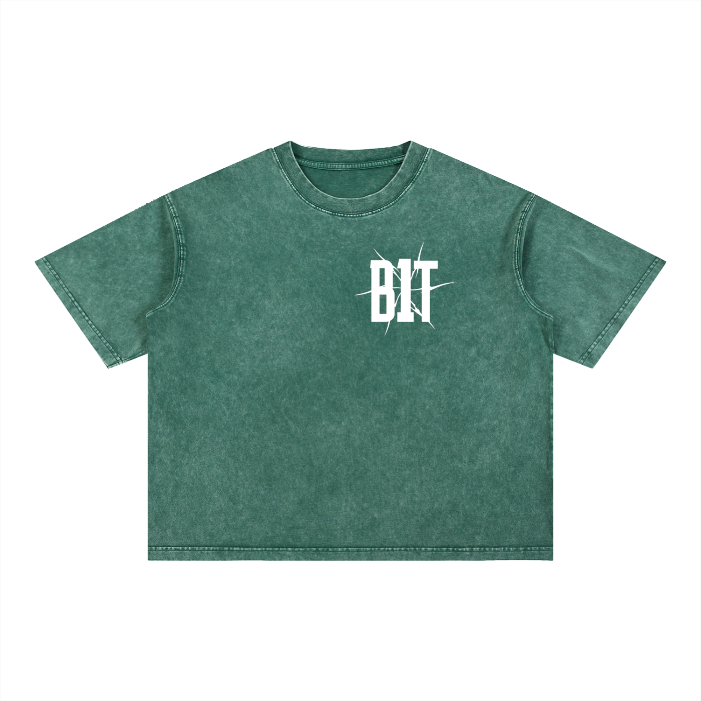 B1T Mineral Wash Boxy Cotton T-Shirt
