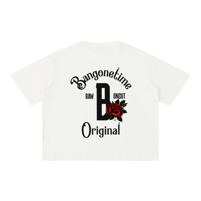 B1T Mineral Wash Boxy Cotton T-Shirt
