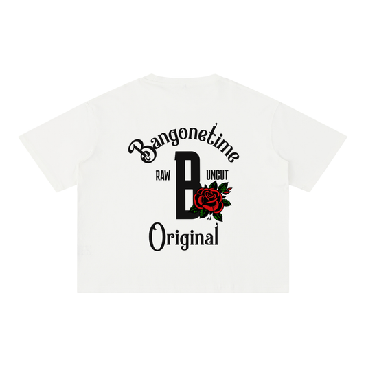 B1T Mineral Wash Boxy Cotton T-Shirt