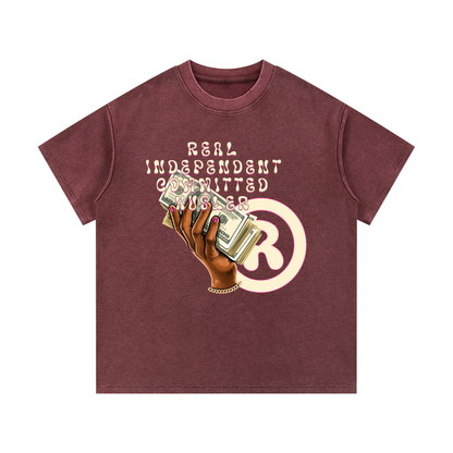 RICH Waffle Knit T-Shirt