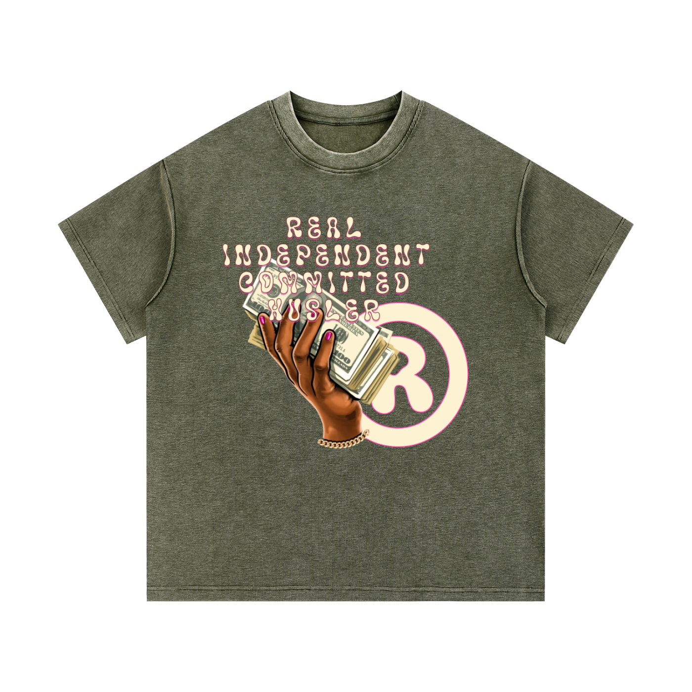 RICH Waffle Knit T-Shirt
