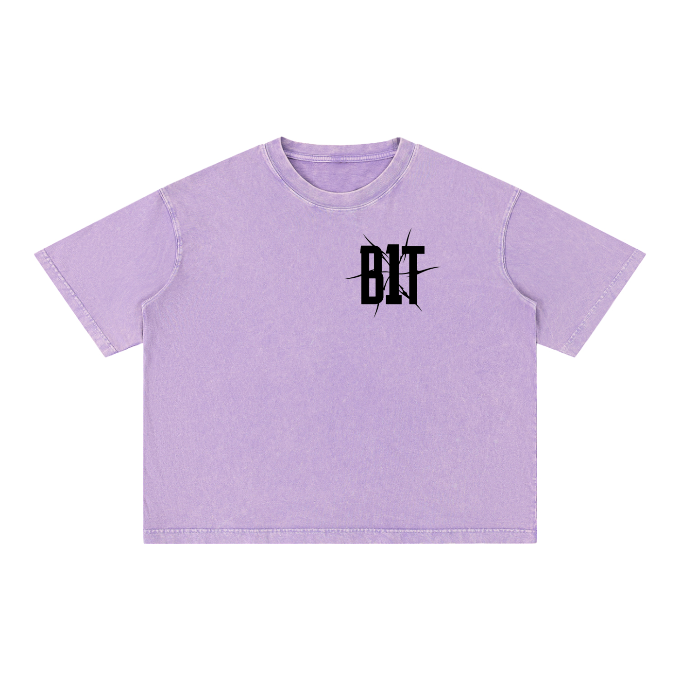 B1T Mineral Wash Boxy Cotton T-Shirt