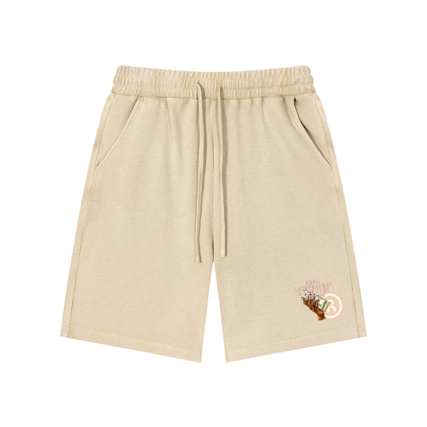 RICH Waffle Knit Shorts