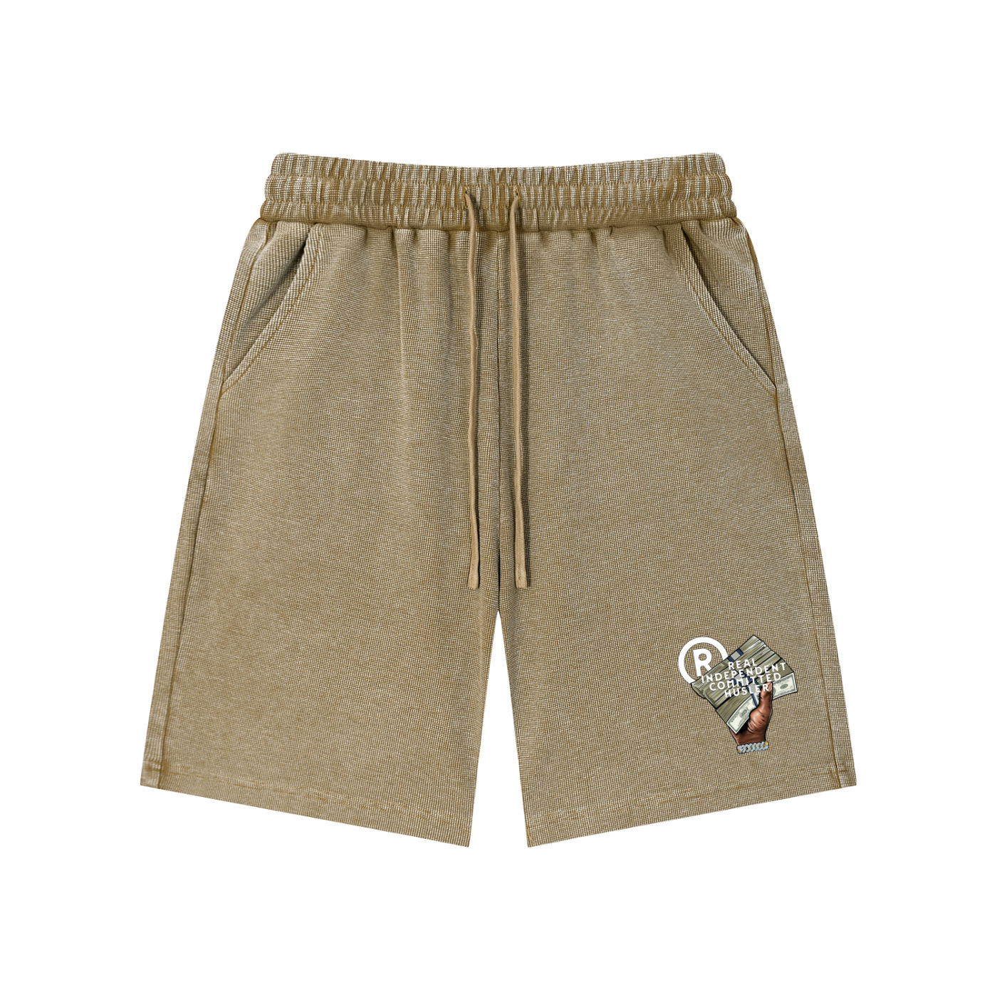 RICH Waffle Knit Shorts