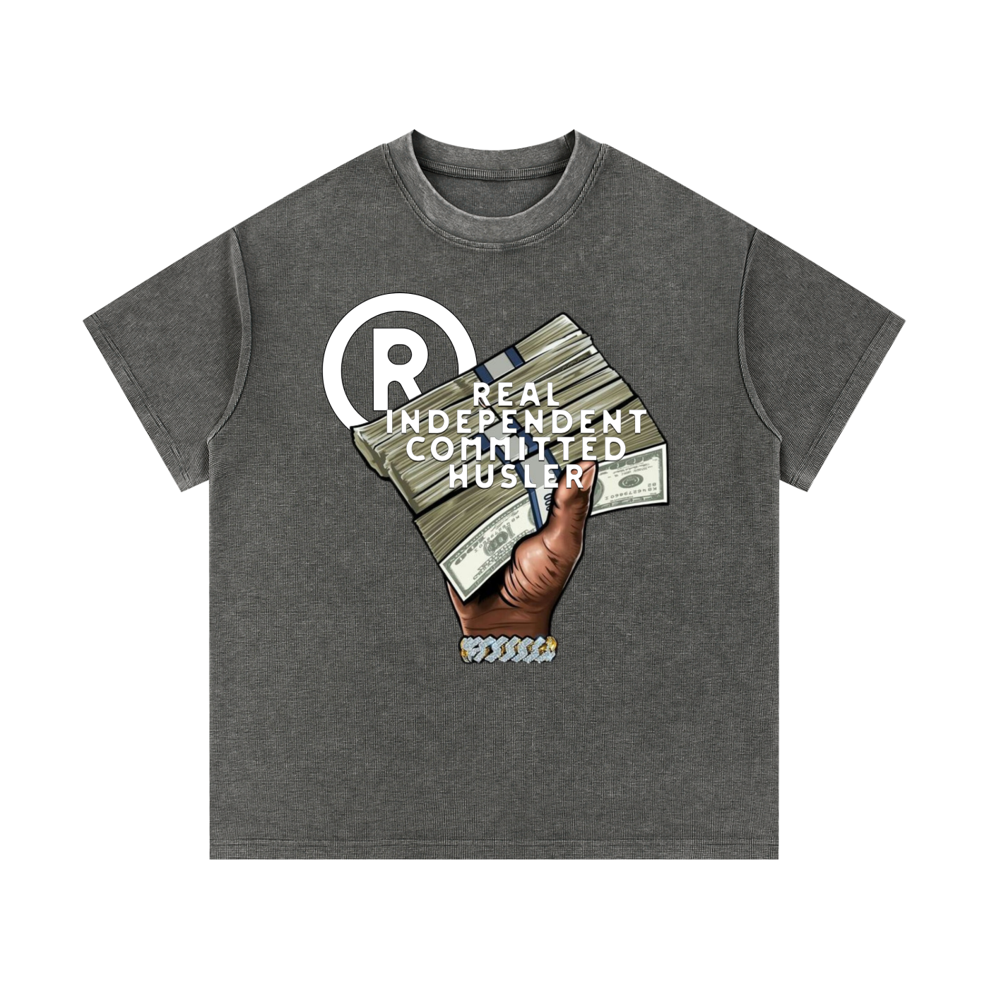 RICH Waffle Knit T-Shirt