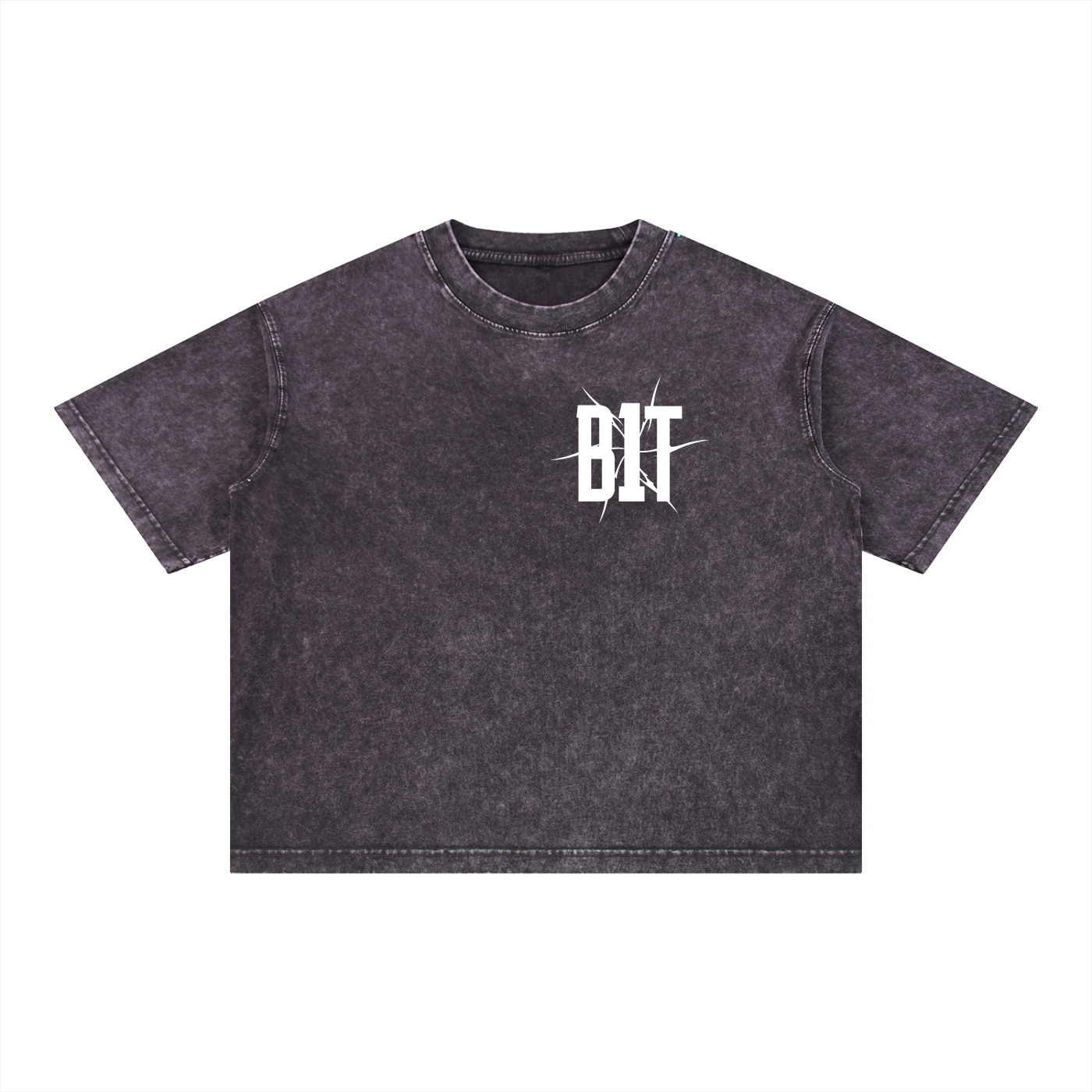 B1T Mineral Wash Boxy Cotton T-Shirt