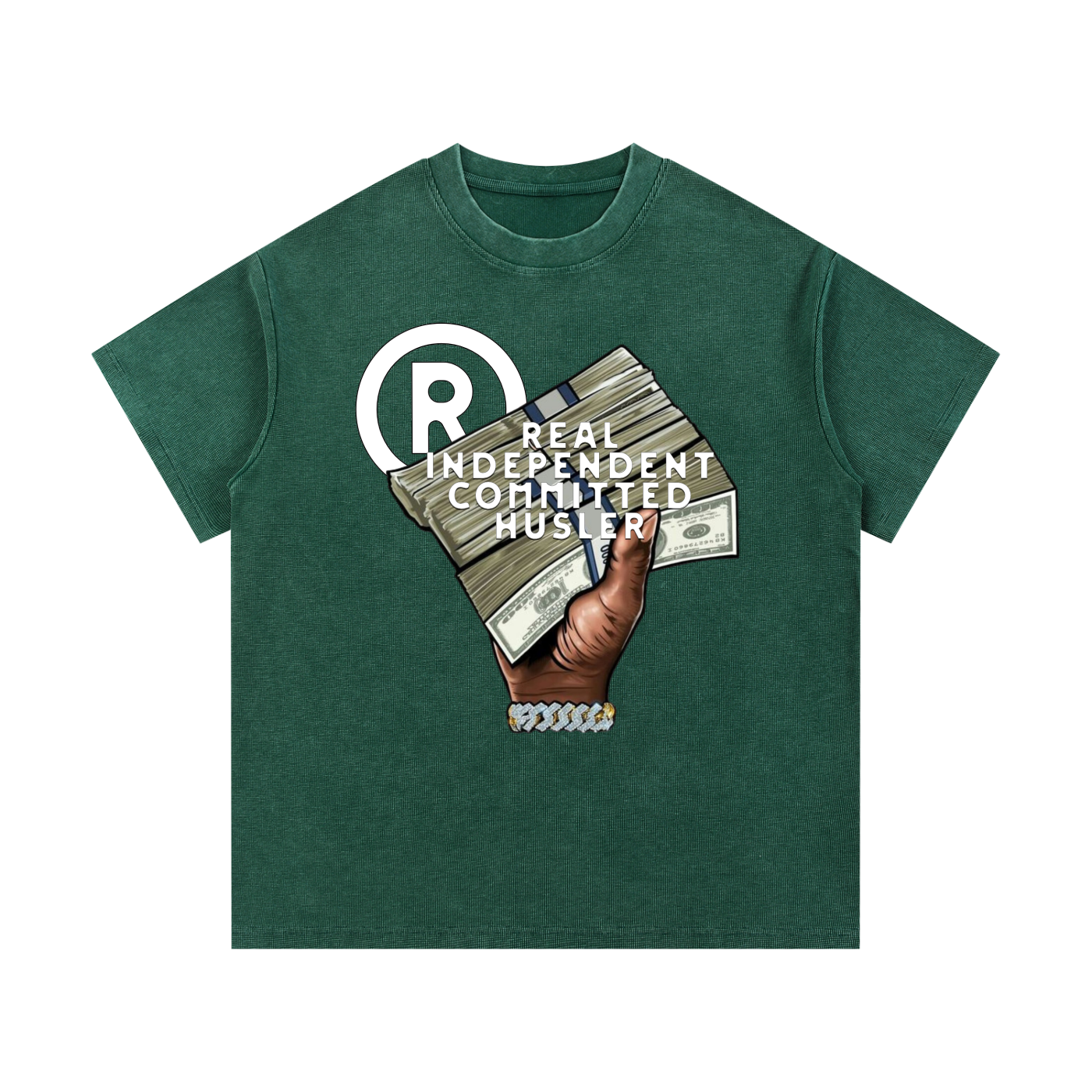 RICH Waffle Knit T-Shirt