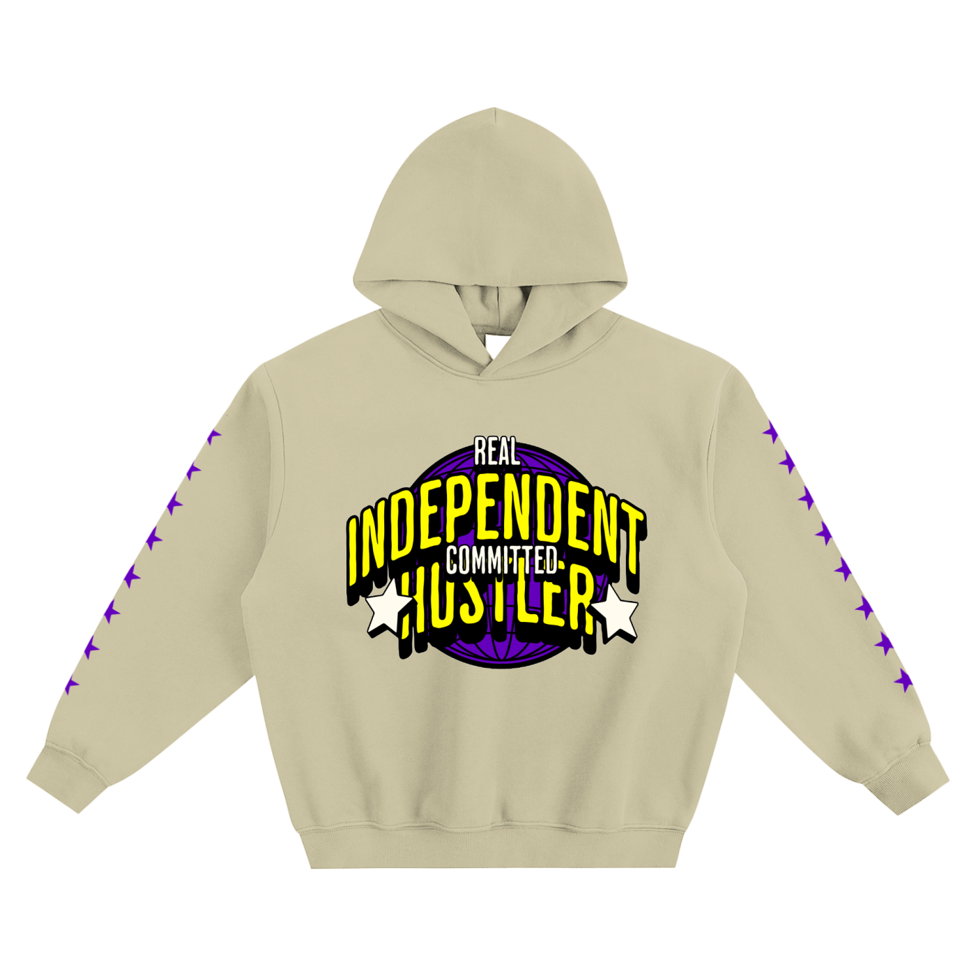 Rich Fleeced Boxy Hoodie