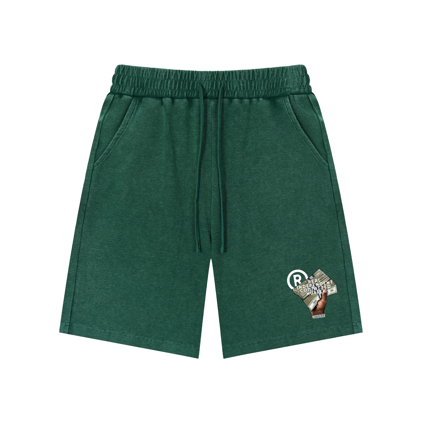 RICH Waffle Knit Shorts