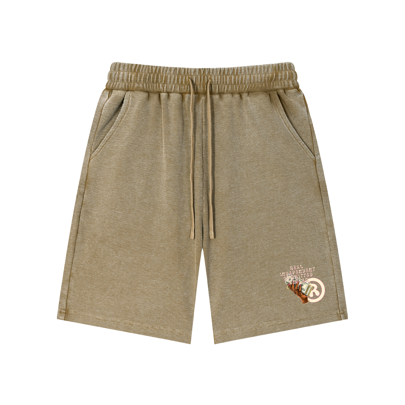 RICH Waffle Knit Shorts