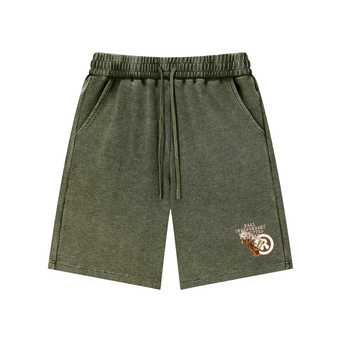 RICH Waffle Knit Shorts