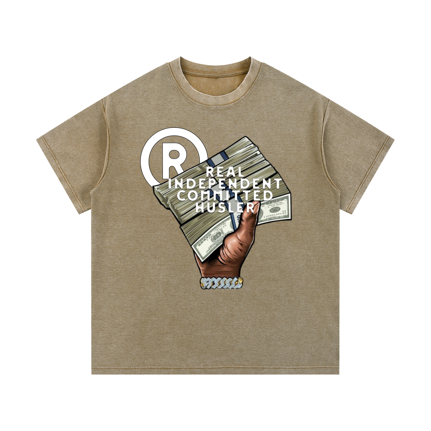 RICH Waffle Knit T-Shirt
