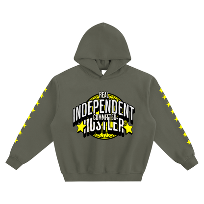 Rich Fleeced Boxy Hoodie