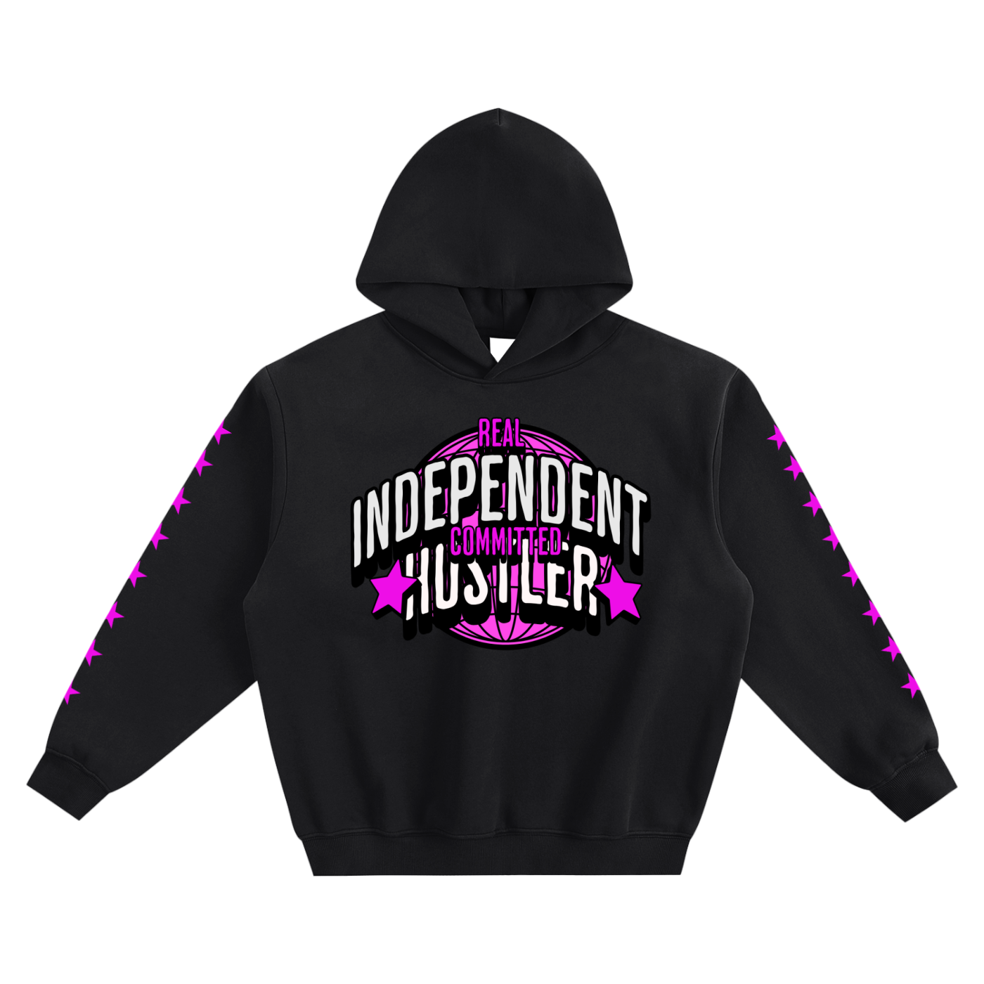 Rich Fleeced Boxy Hoodie