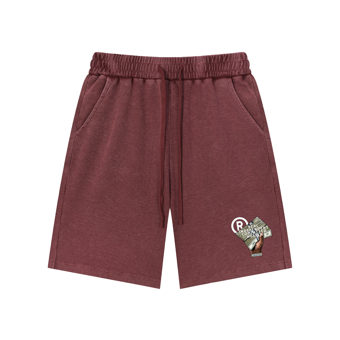 RICH Waffle Knit Shorts