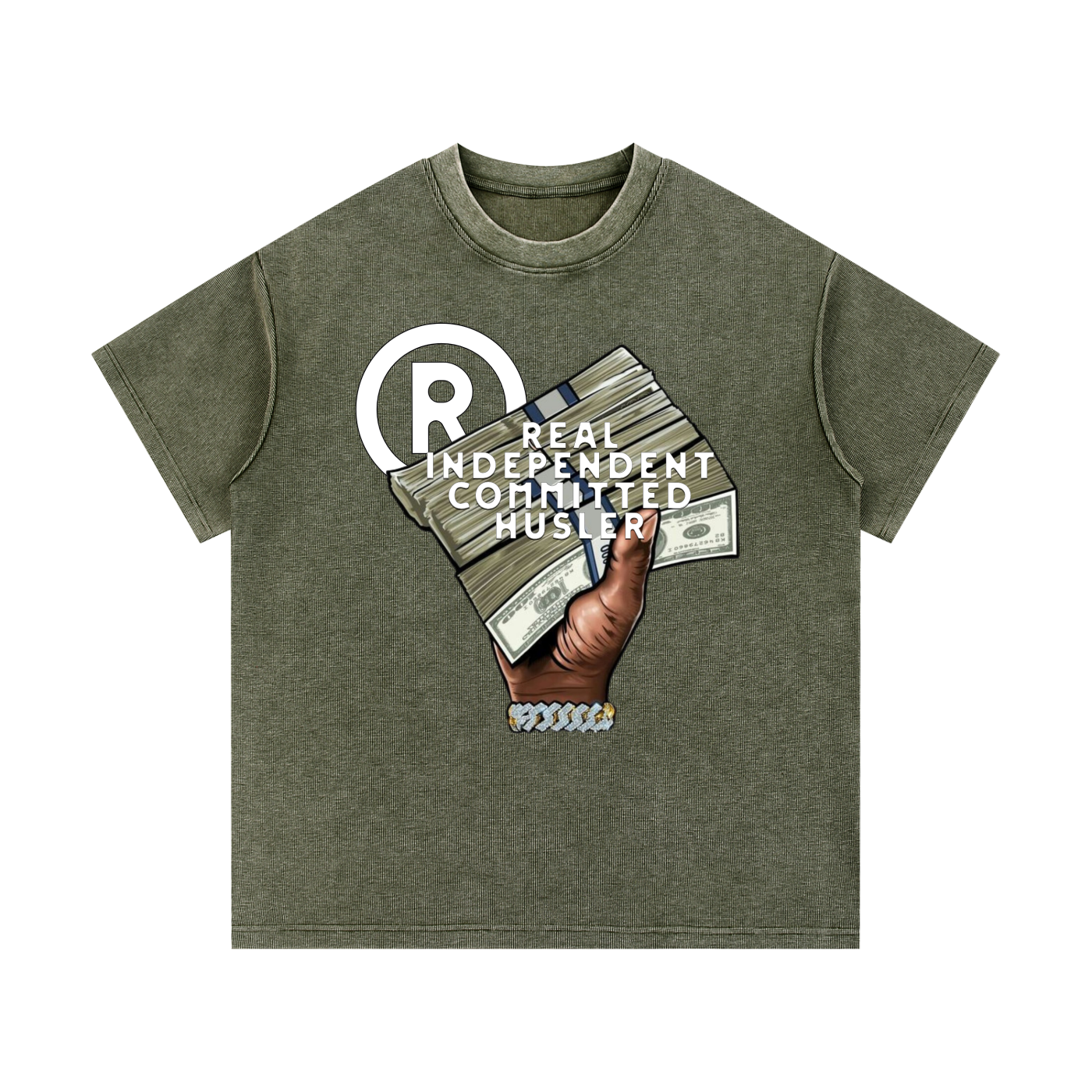 RICH Waffle Knit T-Shirt