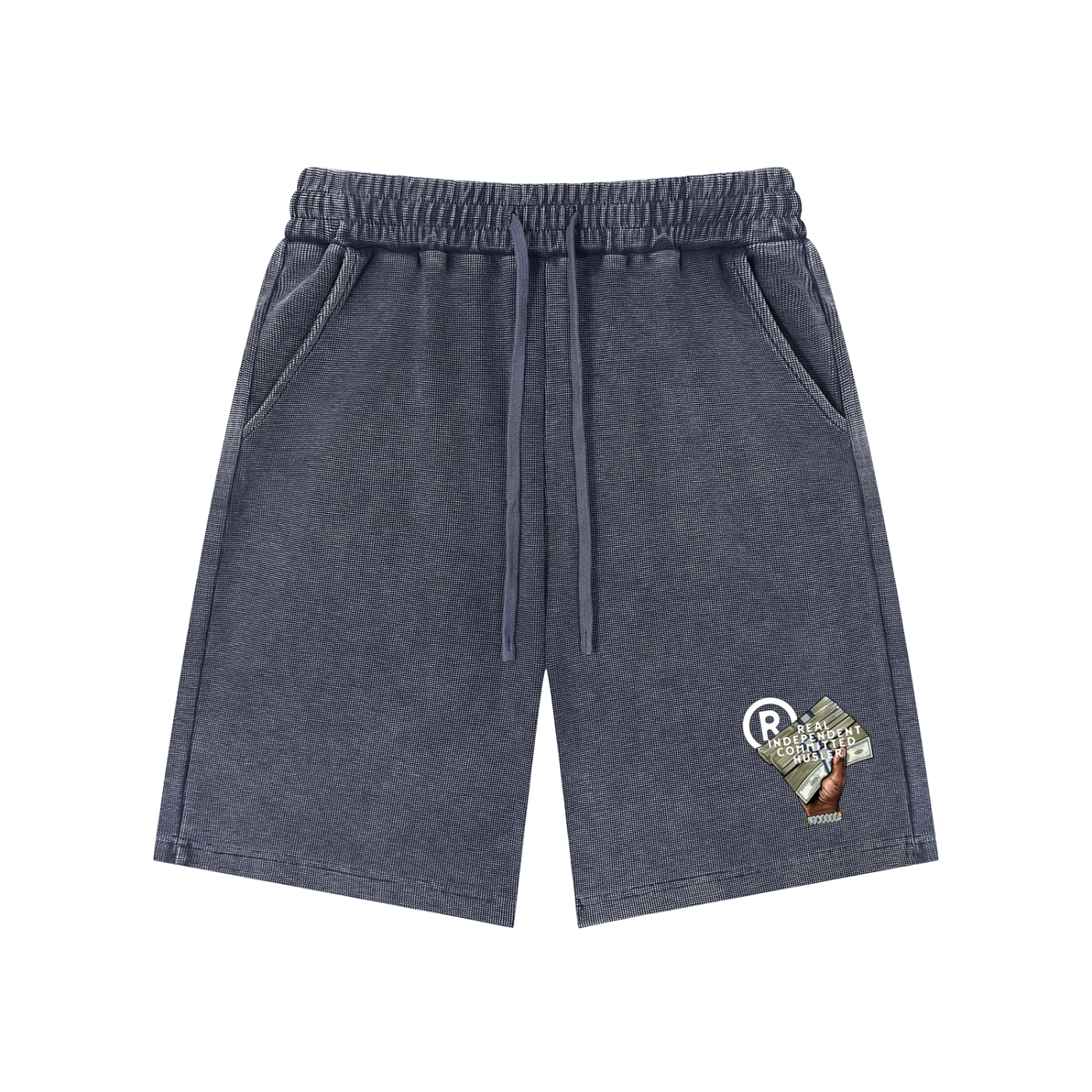 RICH Waffle Knit Shorts