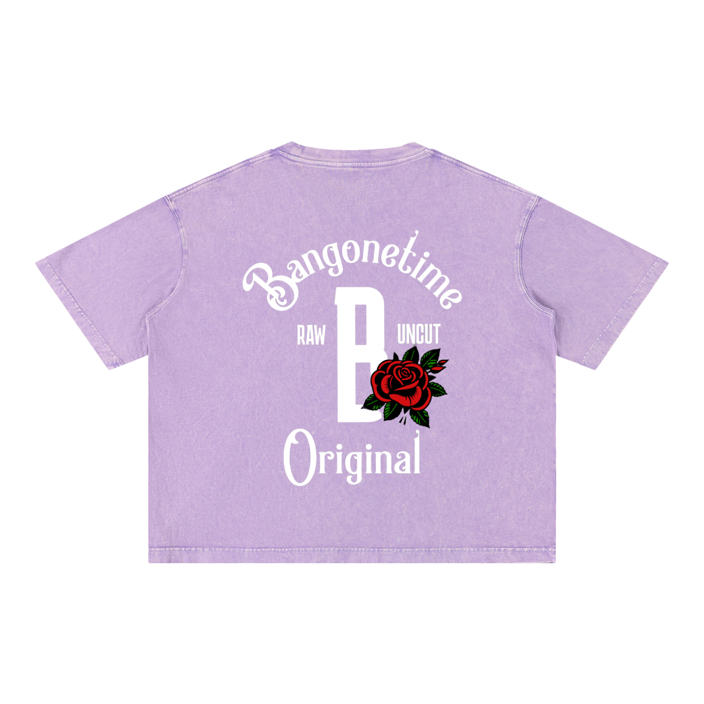 B1T Mineral Wash Boxy Cotton T-Shirt