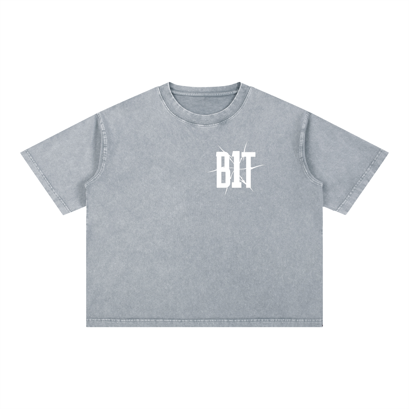 B1T Mineral Wash Boxy Cotton T-Shirt