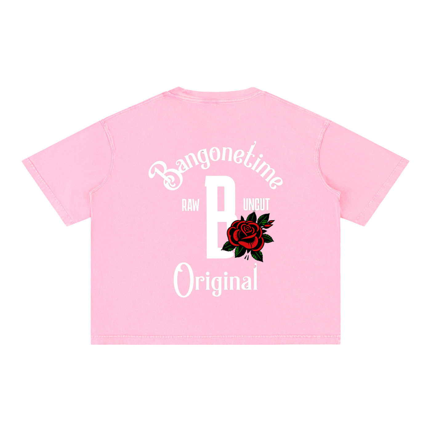 B1T Mineral Wash Boxy Cotton T-Shirt