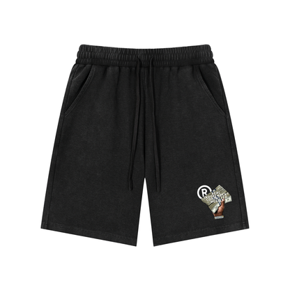 RICH Waffle Knit Shorts