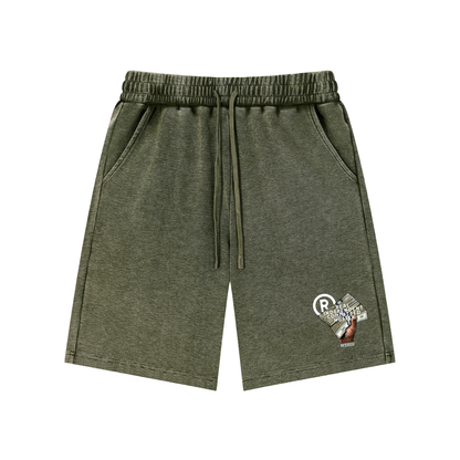 RICH Waffle Knit Shorts