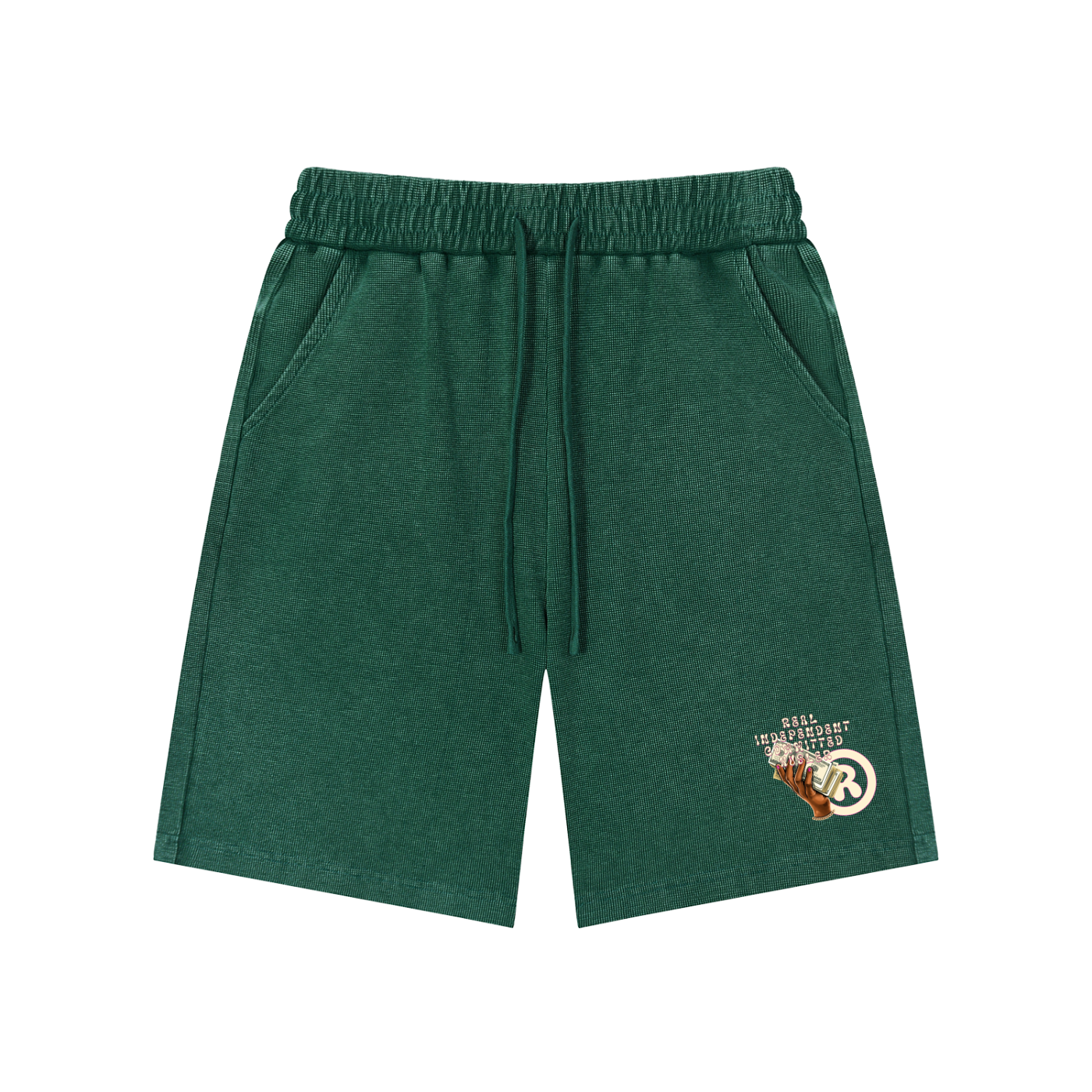 RICH Waffle Knit Shorts