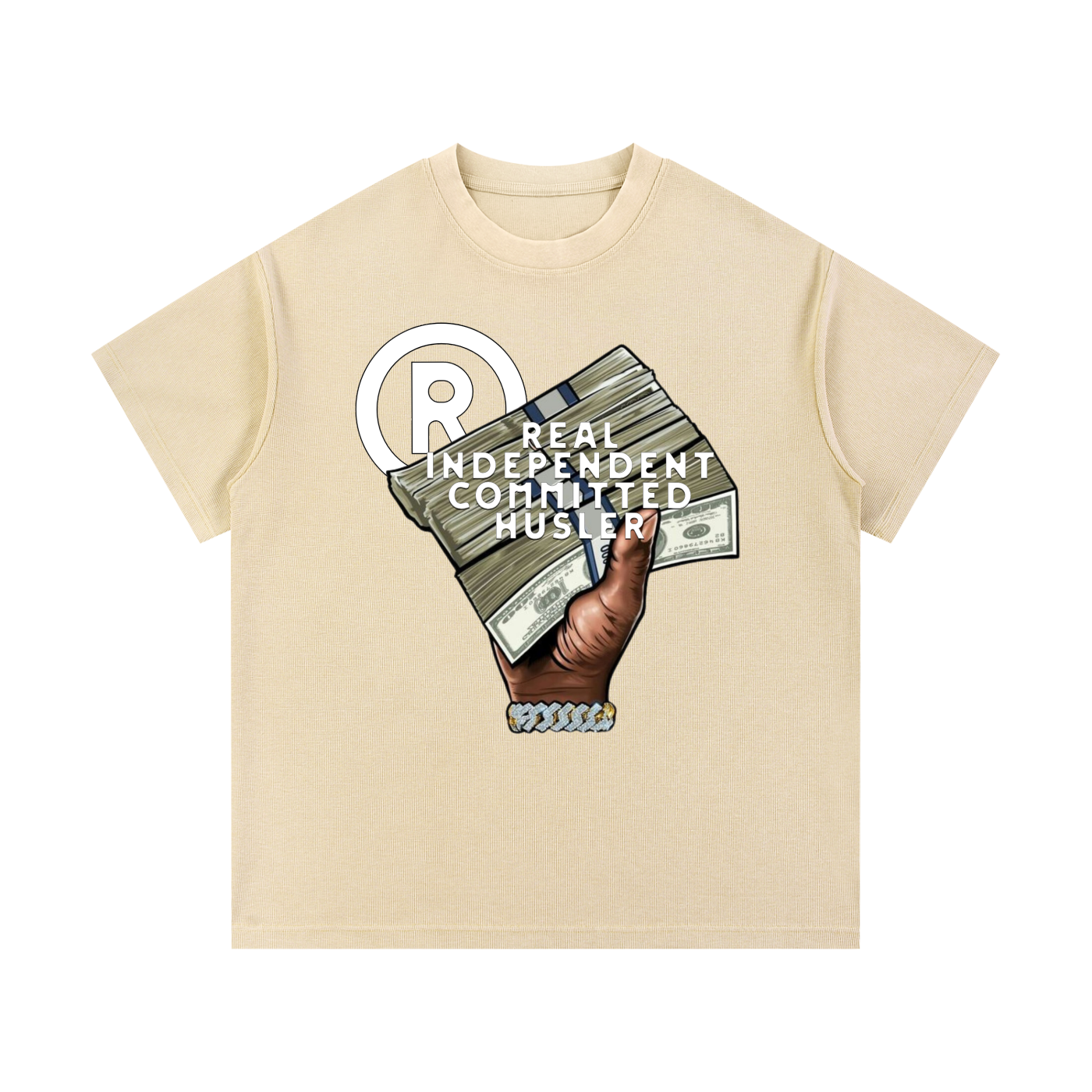 RICH Waffle Knit T-Shirt